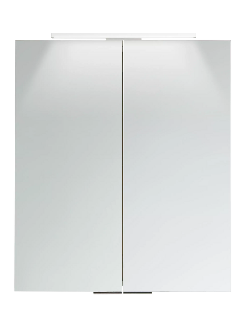 John Lewis Ariel double mirrored illuminated bathroom cabinet, UK version