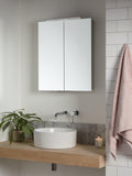 John Lewis Ariel double mirrored illuminated bathroom cabinet, UK version
