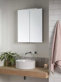 John Lewis Ariel double mirrored illuminated bathroom cabinet, UK version