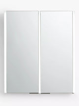 John Lewis John Lewis Vertical Double Mirrored and Illuminated Bathroom Cabinet- Buy online at McGrocer