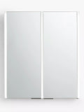 John Lewis mirrored illuminated bathroom cabinet H70xW60xD13cm, imported from the UK