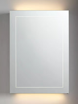 John Lewis John Lewis Enclose Single Mirrored and Illuminated Bathroom Cabinet, H70 x W50 x D14cm- Buy online at McGrocer