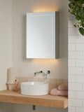 John Lewis Enclose illuminated bathroom cabinet mirrored - British product
