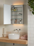 John Lewis Enclose illuminated bathroom cabinet mirrored - British product