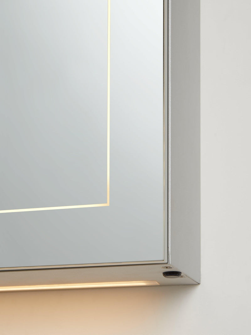 John Lewis Enclose illuminated bathroom cabinet mirrored - British product