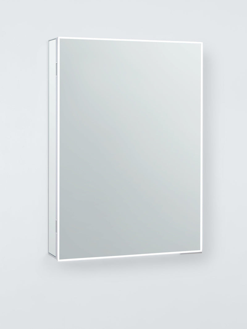 John Lewis Aspect mirrored illuminated bathroom cabinet H70cm, UK version