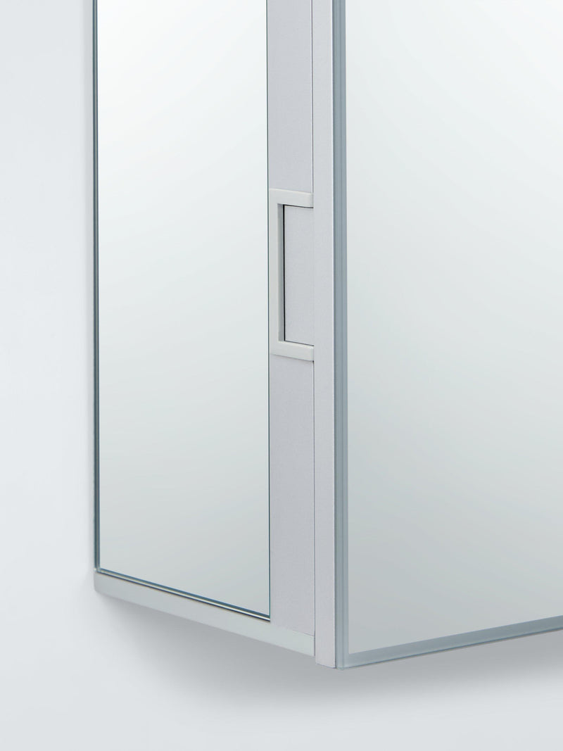 John Lewis Aspect mirrored illuminated bathroom cabinet H70cm, UK version
