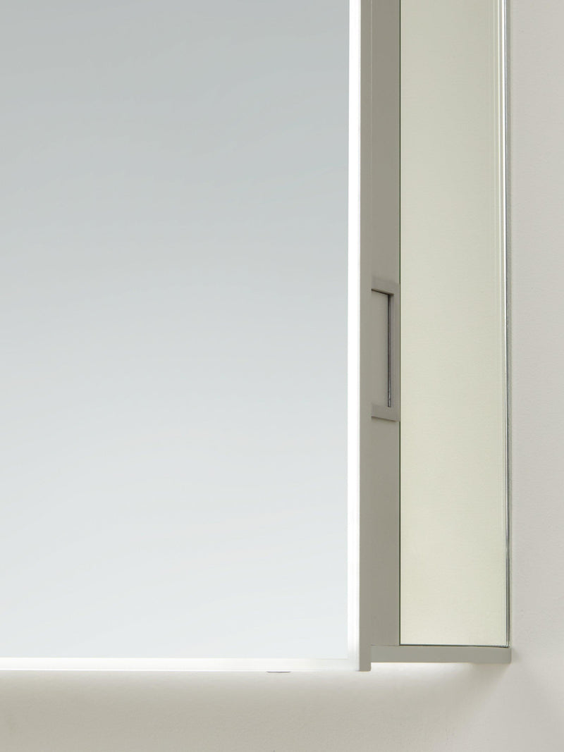 John Lewis Aspect double mirrored illuminated bathroom cabinet (British brand)