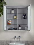 John Lewis Aspect double mirrored illuminated bathroom cabinet (British brand)