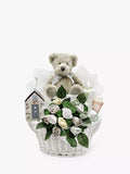 Babyblooms Berkeley Bear's New Baby Gift Hamper Light Blue