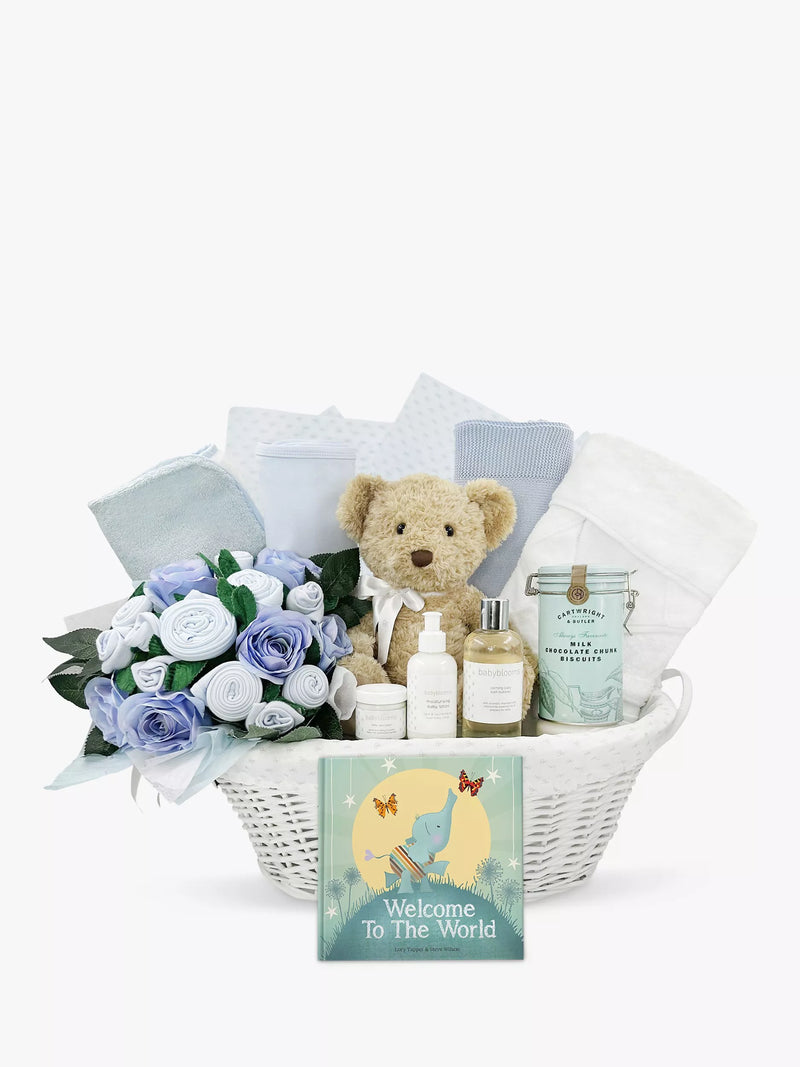 Babyblooms Welcome to the World baby gift hamper - British product