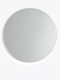 John Lewis Halo Wall Mounted Illuminated Bathroom Mirror, Large, Round