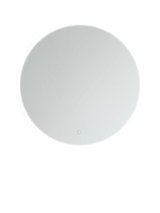 John Lewis John Lewis Aura Wall Mounted Illuminated Bathroom Mirror Round 60cm- Buy online at McGrocer