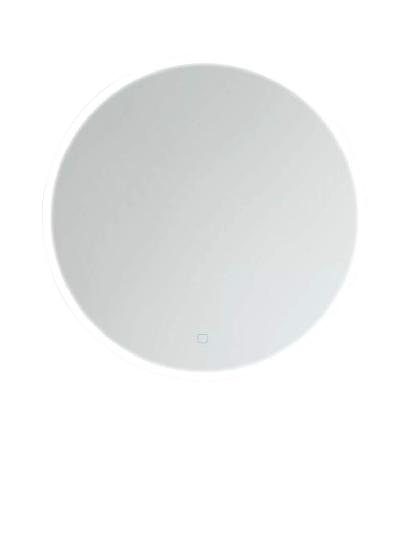 John Lewis Aura round illuminated bathroom mirror 60cm (British brand)