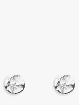 John Lewis Tutti Coastal Brushed Round Stud Earrings- Buy online at McGrocer