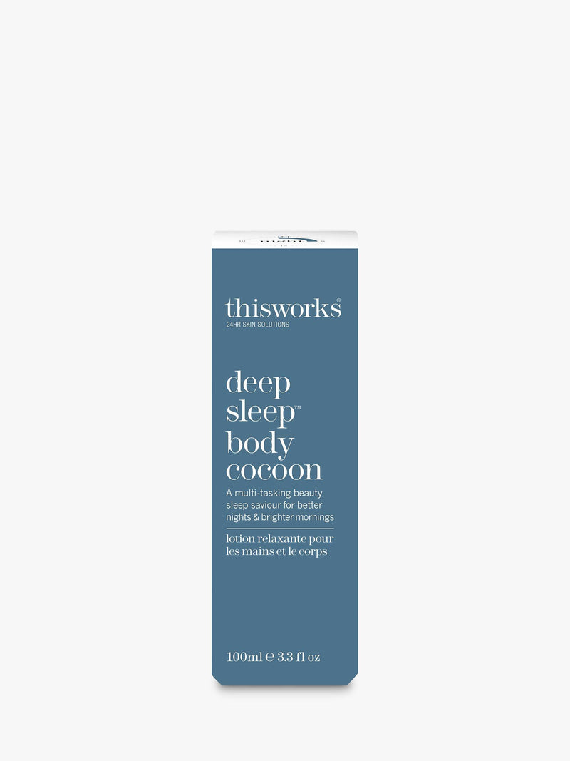 This Works Deep Sleep Body Cocoon 100ml - British product