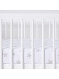 Snüz Baby Star Sheets White Grey 2pc set (British brand)