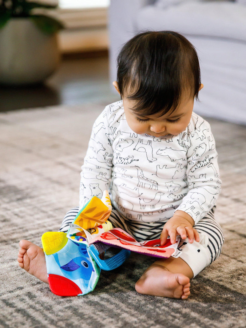 Baby Einstein Curious Explorers soft teether book - British product