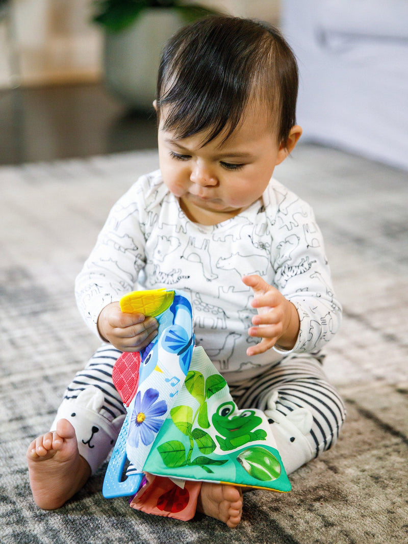 Baby Einstein Curious Explorers soft teether book - British product