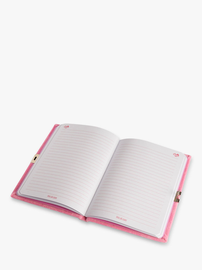 Snuggly lockable journal with furry cover (British brand)