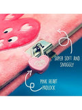Snuggly lockable journal with furry cover (British brand)