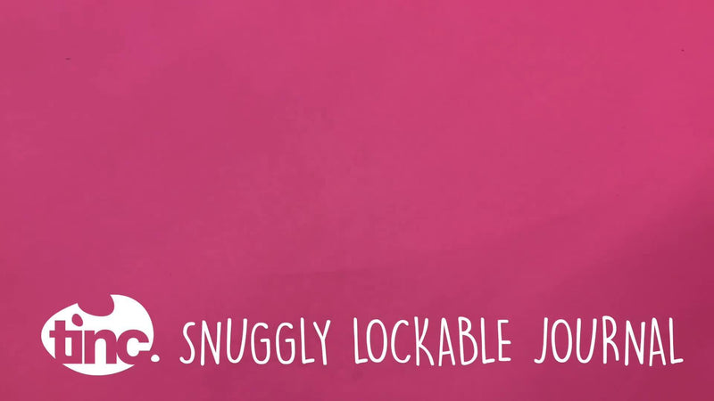 Snuggly lockable journal with furry cover (British brand)