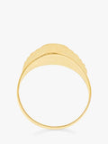 IBB signet ring 9ct gold oval unisex, UK version