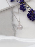 IBB personalised star sign pendant necklace silver cubic zirconia (British brand)