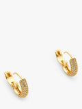 Kate Spade New York mini hoop pave earrings (British brand)