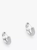 kate spade new york mini stone pave hoop earrings - British product