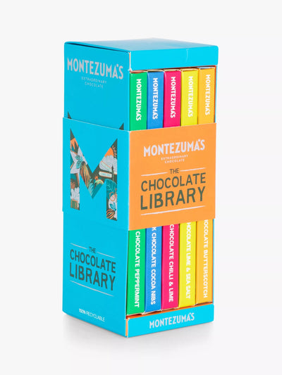 John Lewis Montezuma's Chocolate Bar Library 5 Flavour Selection 450g- Buy online at McGrocer