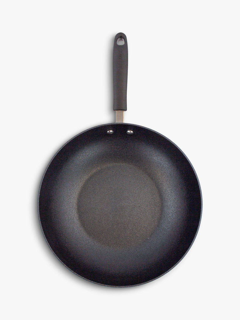 Eaziglide non-stick open wok 28cm silver, UK version