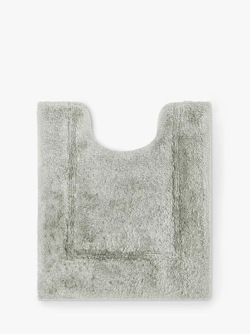 John Lewis Micro-Fresh Deep Pile Cotton Pedestal Mat 50x55cm