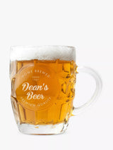 John Lewis Treat Republic Personalised Home Brew Beer Glass 568ml- Buy online at McGrocer