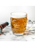 Treat Republic personalised beer glass 568ml - British product
