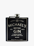 Treat Republic personalised vintage gin hip flask 170ml (British brand)