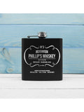 Treat Republic vintage whiskey hip flask 170ml (British brand)