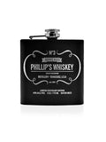 Treat Republic vintage whiskey hip flask 170ml (British brand)