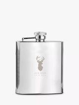 John Lewis Personalised Stag Stainless Steel Hip Flask 170ml- Buy online at McGrocer