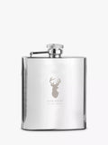 Treat Republic personalised stag stainless steel hip flask 170ml (British brand)