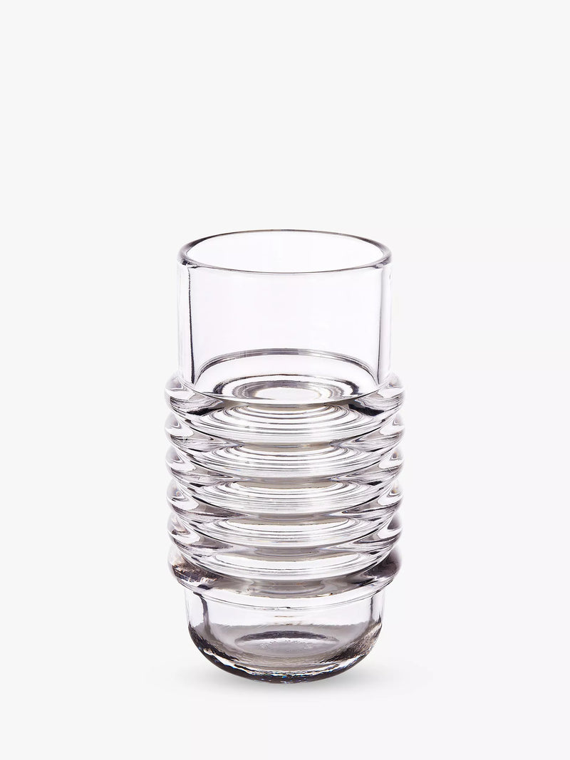 Tom Dixon Press vase clear H30cm, imported from the UK