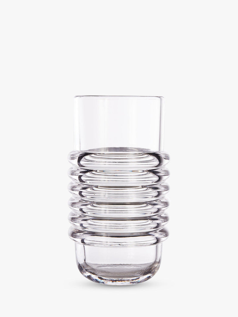Tom Dixon Press vase clear H30cm, imported from the UK