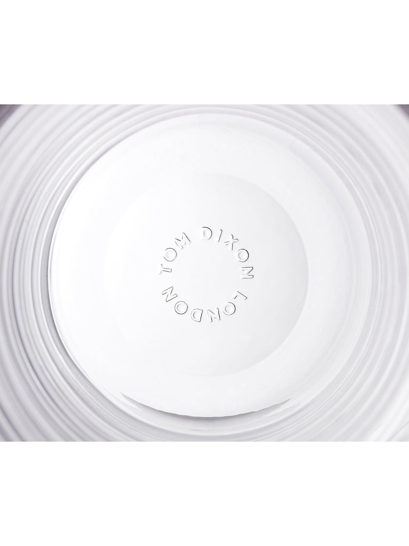 Tom Dixon Press vase clear H30cm, imported from the UK
