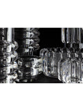 Tom Dixon Press vase clear H30cm, imported from the UK