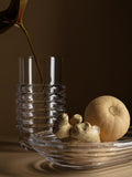 Tom Dixon Press vase clear H30cm, imported from the UK
