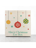 Treat Republic Personalised Baubles Christmas Eve Box (British brand)