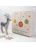Treat Republic Personalised Baubles Christmas Eve Box (British brand)