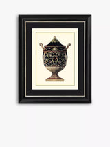 John Lewis Antonio Clementino Urn IV Framed Print Mount Black Wall Art 60 x 50cm- Buy online at McGrocer