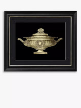 John Lewis Brookpace Lascelles Garden Antiquities II Framed Print 50 x 60cm Black- Buy online at McGrocer