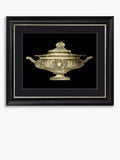 Brookpace Lascelles Garden Antiquities framed print 50x60cm, imported from the UK